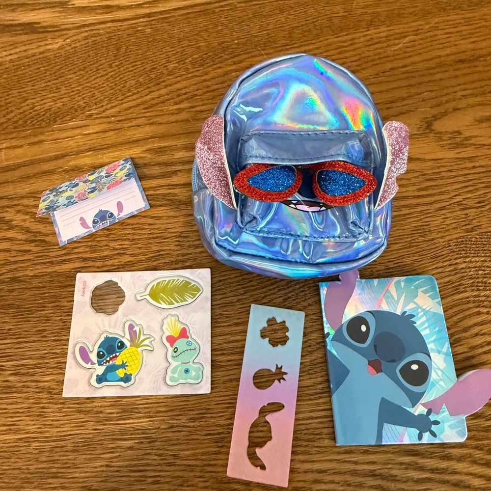 Real Littles Disney Lilo & Stitch mini backpack with stationery surprises